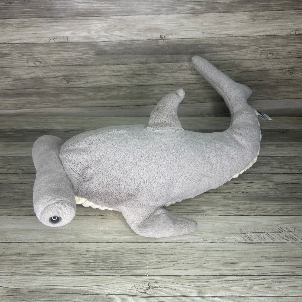 Jellycat Hammerhead Harley Shark Retired Corduroy Belly